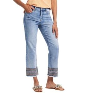 Tribal Audrey Crop Slim Fit Jeans